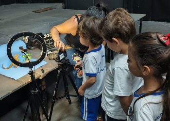 Projeto de cinema é realizado na EMEI Juliana Pimentel Barakat