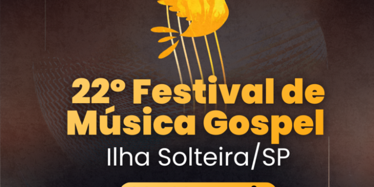 Inscrições para o 22º Festival de Música Gospel de Ilha Solteira começam na segunda (23)