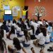 Manhã Literária encanta alunos com contação de “Flicts” na Biblioteca Municipal