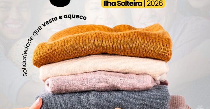 Campanha do Agasalho 2026 mobiliza pontos de arrecadação em Ilha Solteira