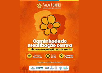 Ilha Solteira promove caminhada da campanha Maio Laranja contra violência sexual infantil