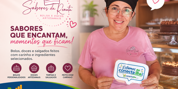 Sabores da Renata: carinho, sabor e qualidade em cada pedaço