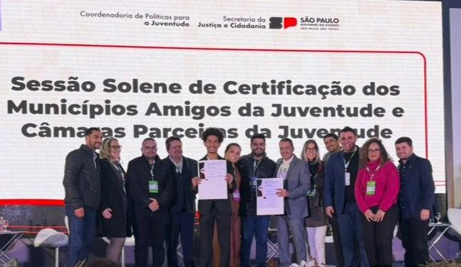 Ilha Solteira participa do Conexidades 2026 e recebe certificação de Município Amigo da Juventude