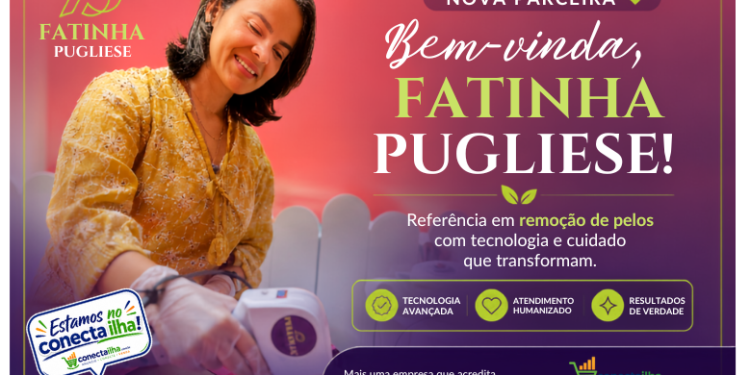 Fatinha Pugliese agora faz parte do Conecta Ilha