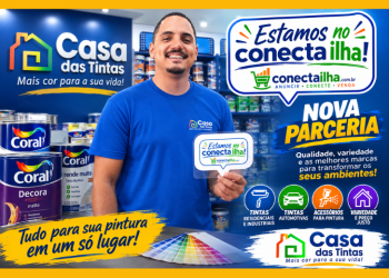 Casa das Tintas agora faz parte do Conecta Ilha