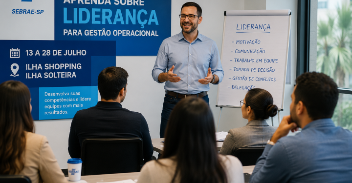 Sebrae abre vagas para curso gratuito de liderança com foco na gestão de equipes