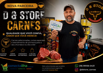 D & Store Carnes agora faz parte do Conecta Ilha